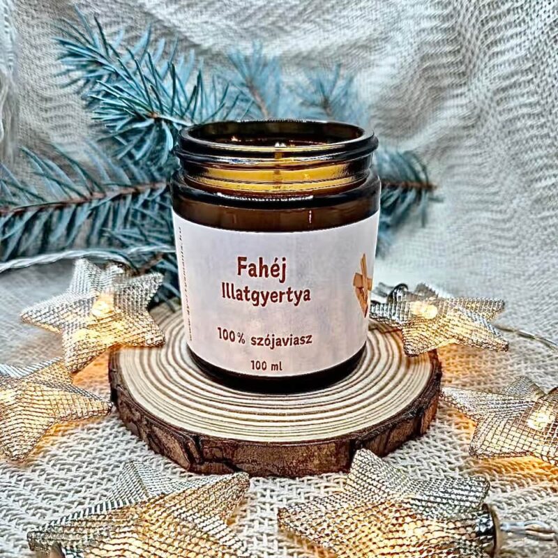 Fahéj illatgyertya