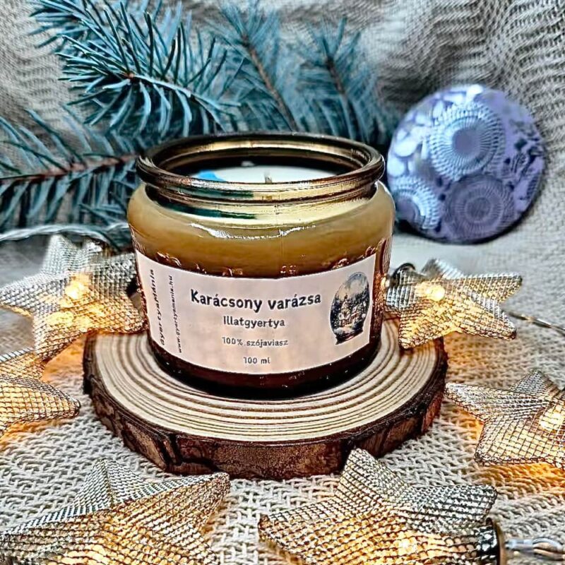 Karácsony varázsa illatgyertya