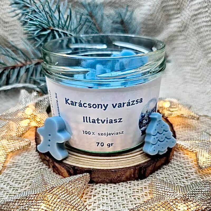 Karácsony varázsa illatgyertya