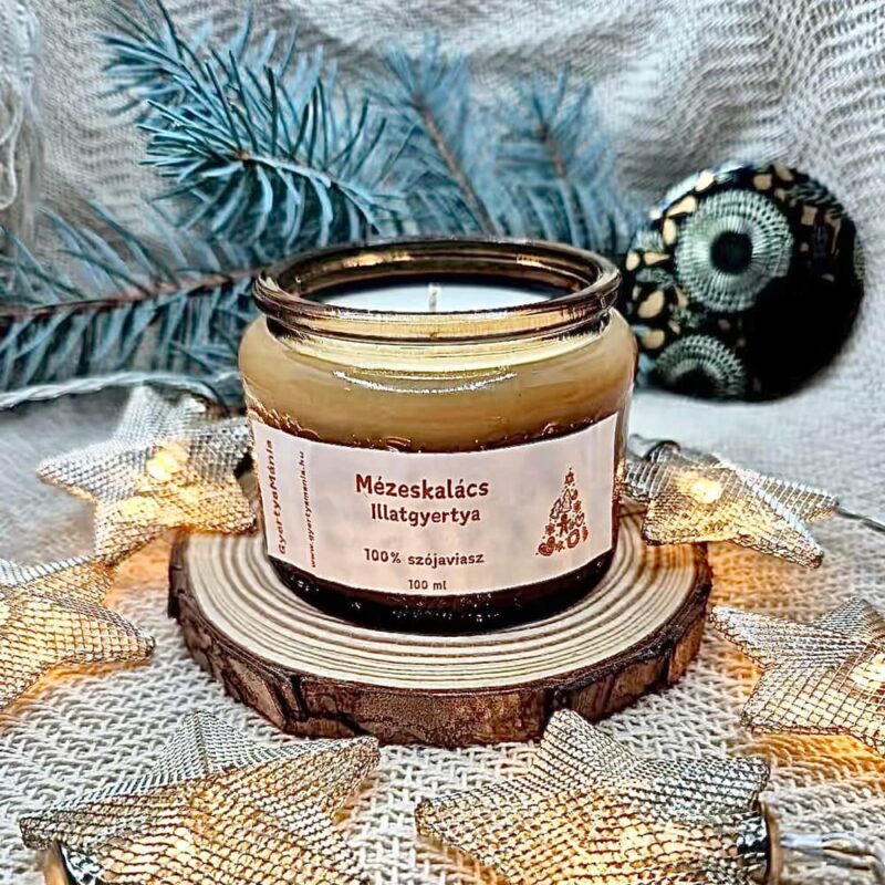 Mézeskalács illatgyertya