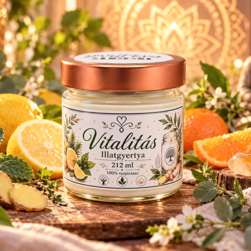 Vitalitás illatgyertya